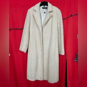 Simon Chang Cream Teddy Jacket